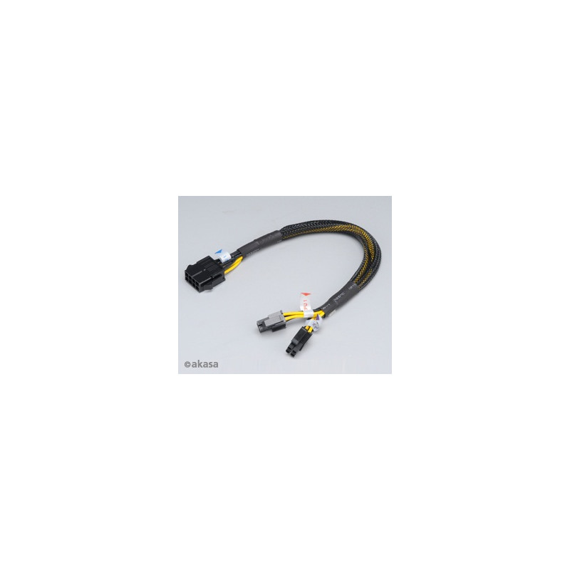 Redukcia z 8pin (M) na 8pin (2x4pin) - 30 cm