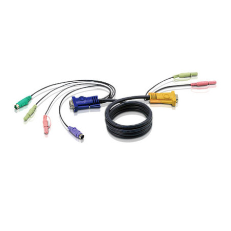 ATEN KVM združ. kábel k CS-1732,34,54 PS/2, 1,8m