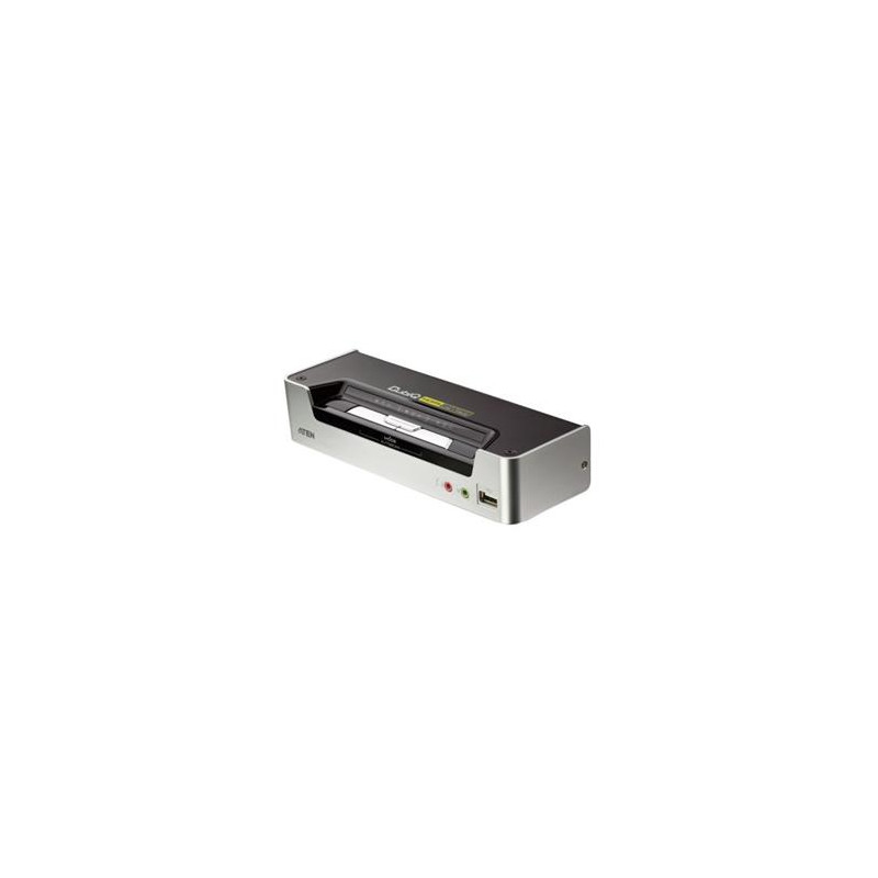 ATEN 2port KVMP USB HDMI, USB hub, audio