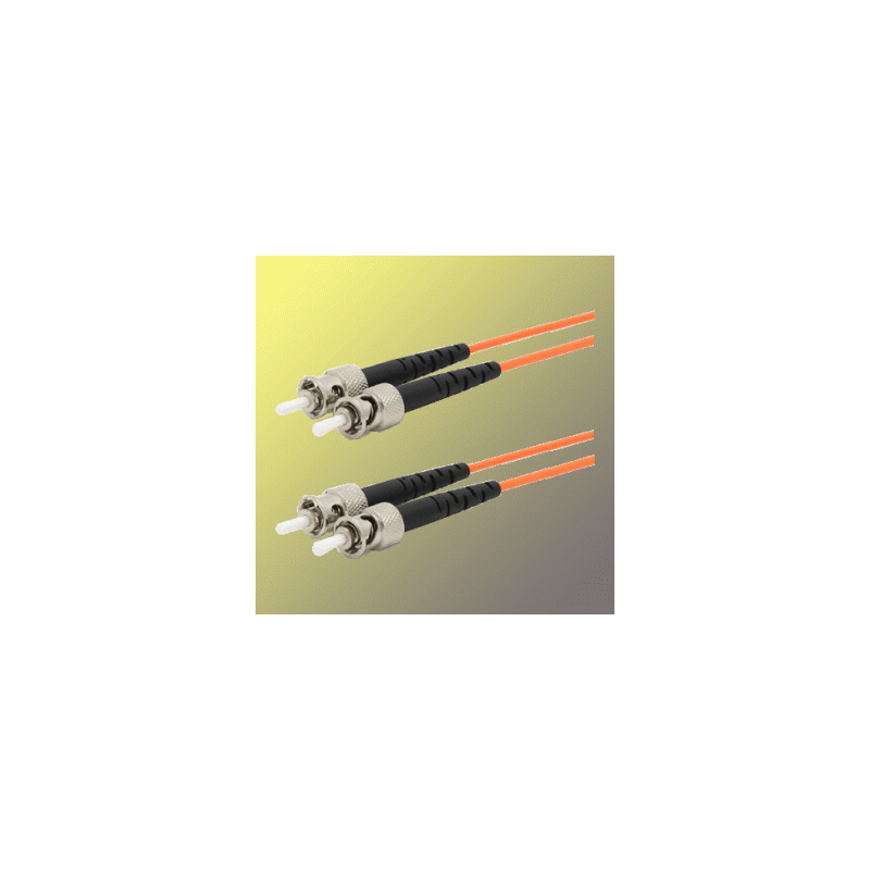 Optický patchkábel duplex ST-ST 62,5/125um MM 25m, OM1