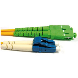 Patchcord FO duplex LC-SC/APC 9/125um SM, 1m, OS2
