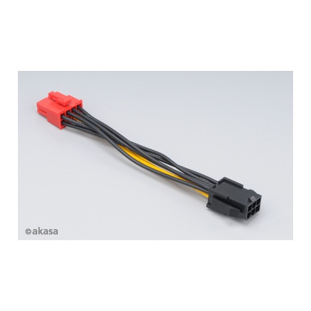 Redukcia z 6pin PCIe na 8pin PCIe 2.0 - 10 cm