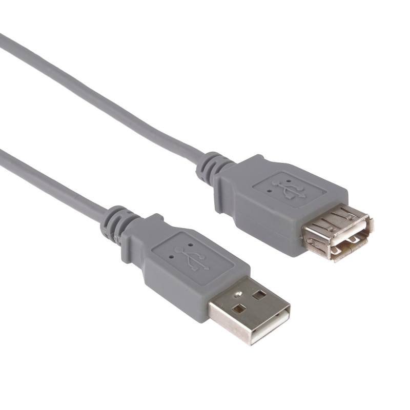 PremiumCord USB 2.0 kábel predlžovací, A-A, 0,5m