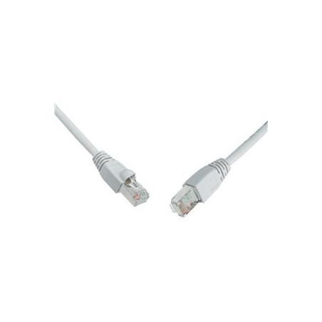SOLARIX patch kábel CAT6 SFTP PVC 10m šedý snag-proof