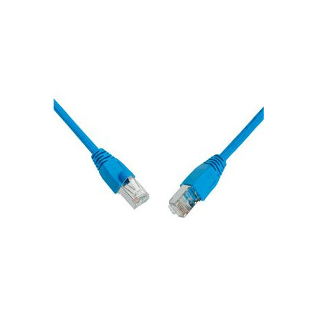 SOLARIX patch kábel CAT6 SFTP PVC 2m modrý snag-proof