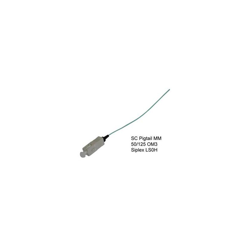 Pigtail Fiber Optic SC/PC 50/125MM, 1m OM3