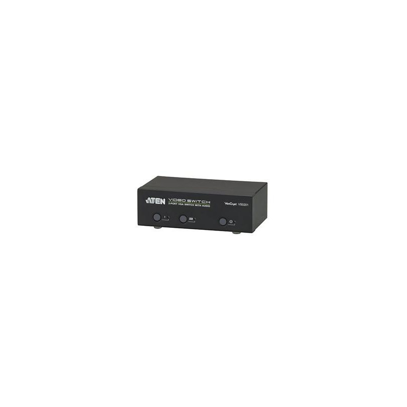 ATEN 2-port VGA Video/Audio prepínač