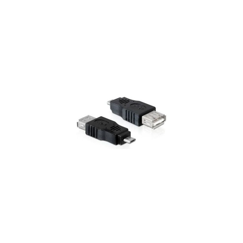 PremiumCord USB redukcia A/female-MicroUSB/male