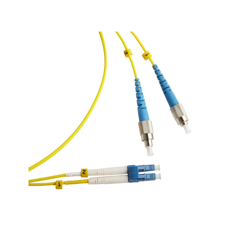 Optický patch cord duplex FC-LC 50/125 MM, 5m, OM2