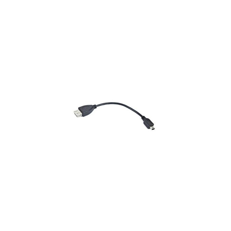 Kábel USB AF/mini BM, OTG, 15cm pre tab. a tel.