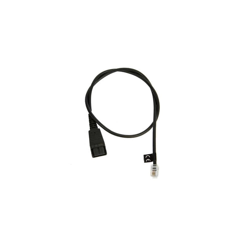Jabra QD-RJ10, 0,5 m, straight