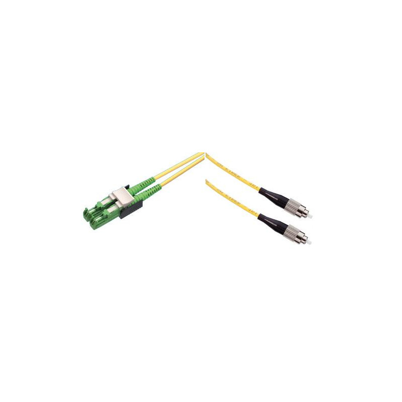 Patchcord FO duplex E2000/APC-FC/PC 9/125 2m, OS2