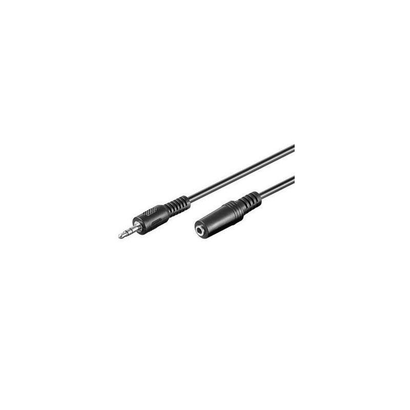 PremiumCord Kábel Jack 3.5mm M/F 3m