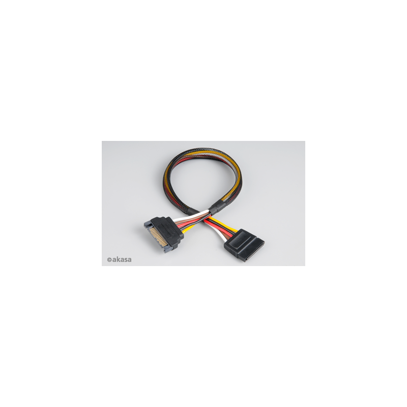 Predlžovací napájací SATA 15pin kábel - 30 cm
