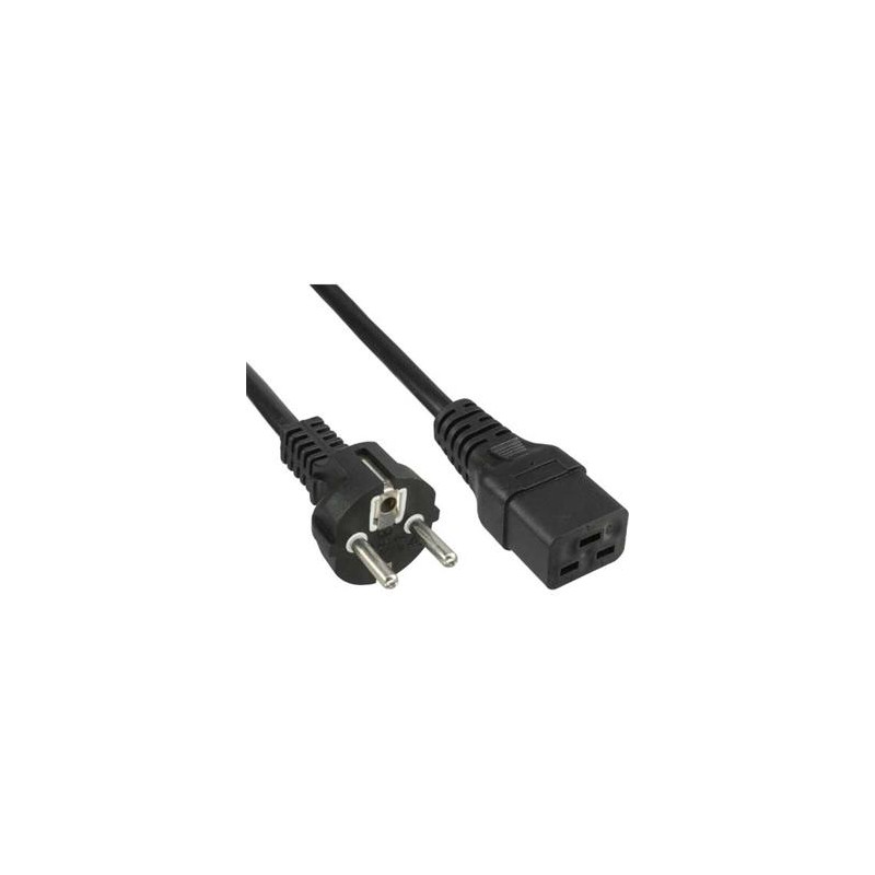 PremiumCord Kábel sieťový k počítaču 230V 16A 3m IEC 320 C19 konektor