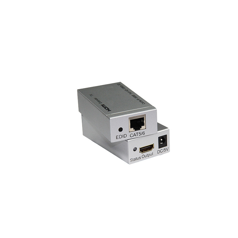 HDMI extender na 60m cez jeden kábel Cat5e/Cat6