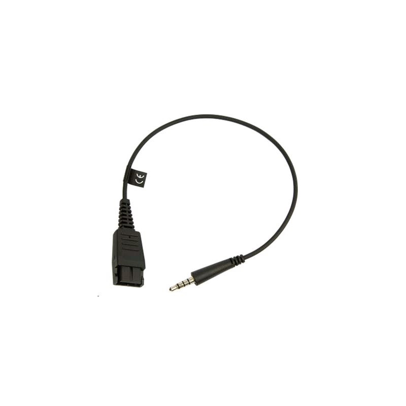 Jabra Cord (PC), QD-Jack 3,5mm, Blackberry, Iphone