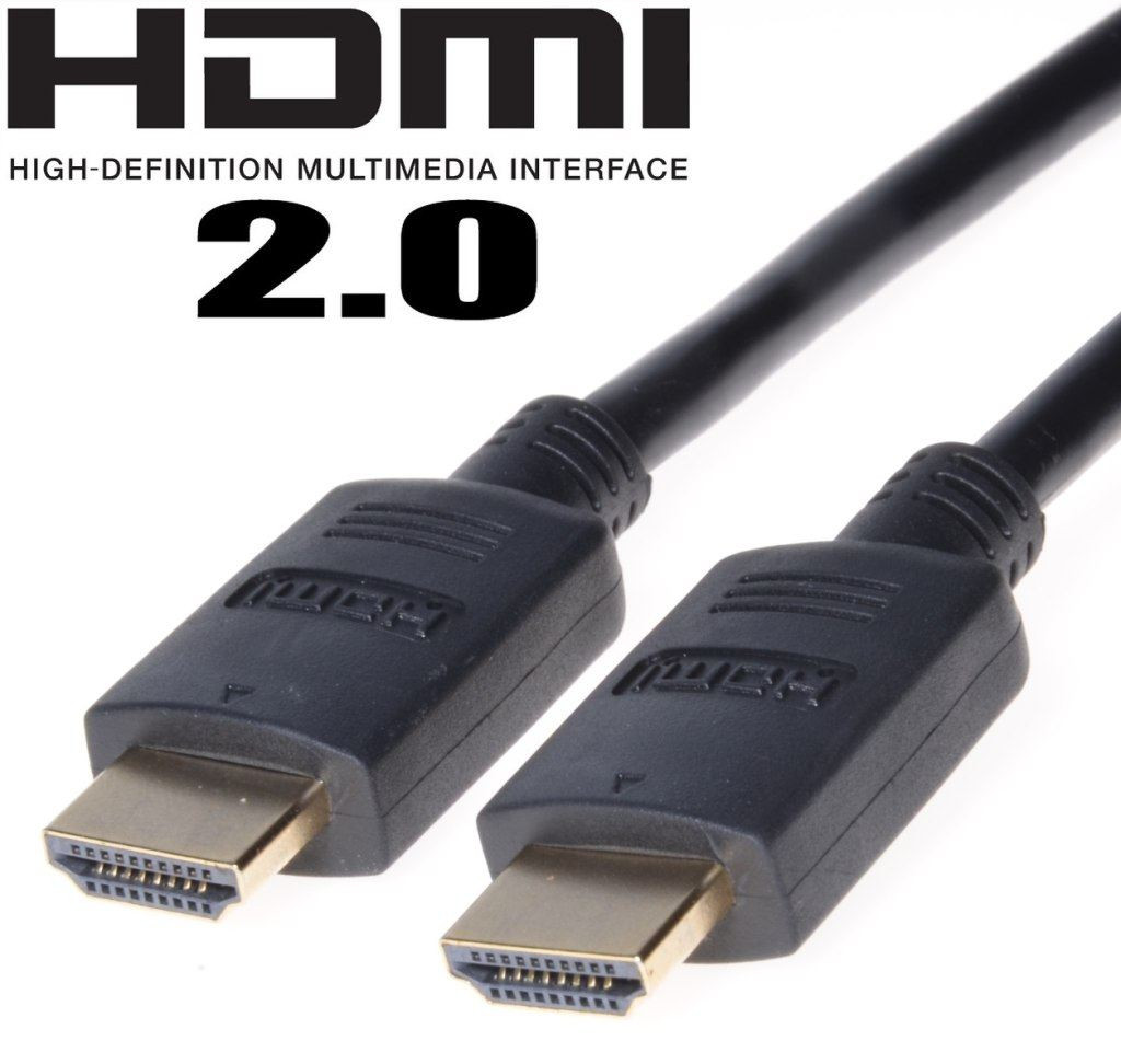 PremiumCord HDMI 20 High Speed+Ethernet, pozlátené konektory, 1m