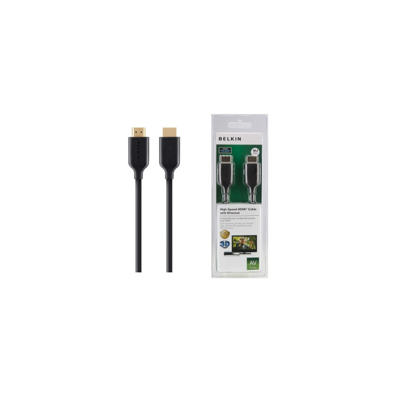 BELKIN Gold High-speed HDMI kábel s Ethernet a podporou 4K/UltraHD, 2m