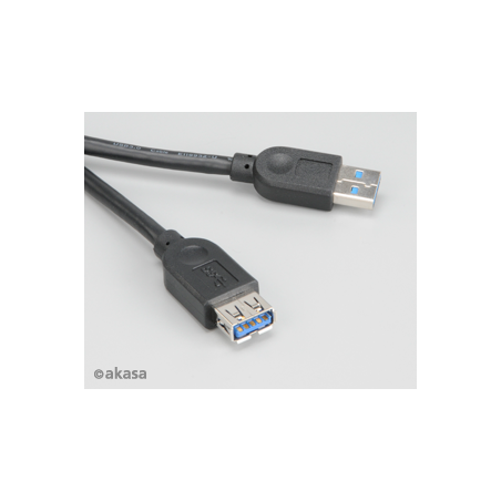 AKASA - predlžovací kábel USB 3.0 typ A - 1,5 m