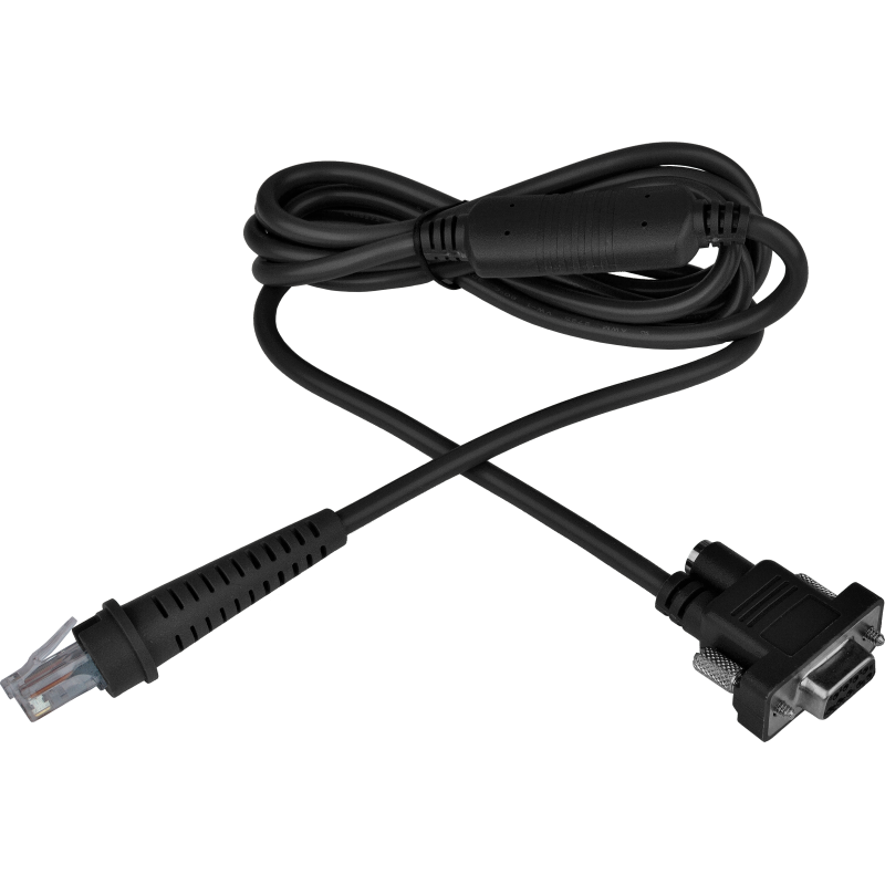 Kábel RS-232 pre čítačky Virtuos HT-10, HT-310, HT-850, HT-900, tmavý