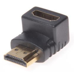 PremiumCord Adapter HDMI M/F zahnutý do pravého uhla