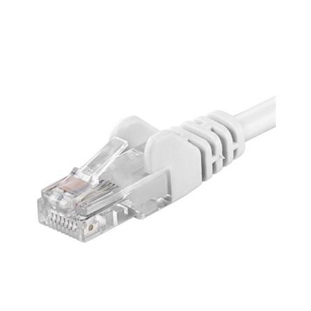 Patch kábel UTP RJ45-RJ45 level CAT6, 5m, biela