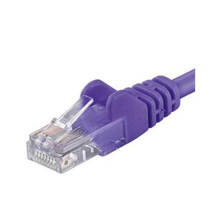 Patch kábel UTP RJ45-RJ45 level 5e 5m fialová