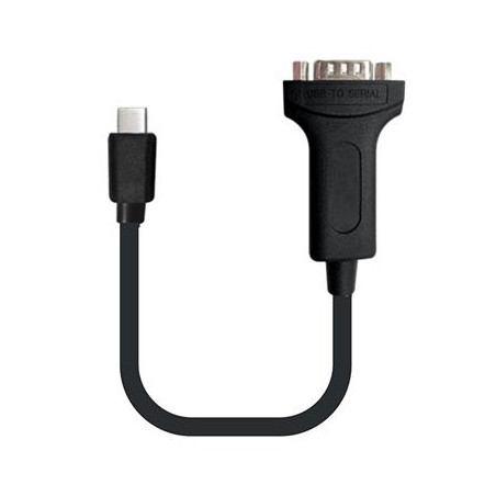 PremiumCord Prevodník USB-C 3.1 na RS232 20cm