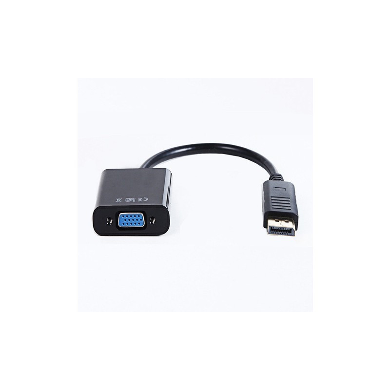 Gembird adaptér DisplayPort - VGA, M/F, čierna