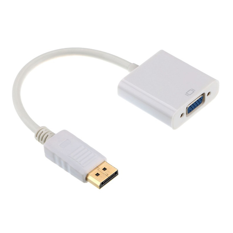 Gembird adaptér DisplayPort - VGA, M/F, biela