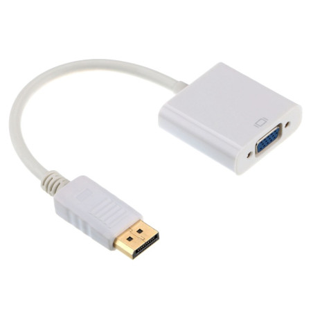 Gembird adaptér DisplayPort - VGA, M/F, biela