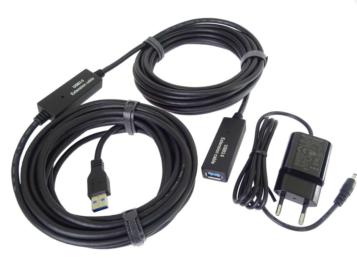 PremiumCord USB 30 repeater a predlžovací kábel A/M-A/F 10m