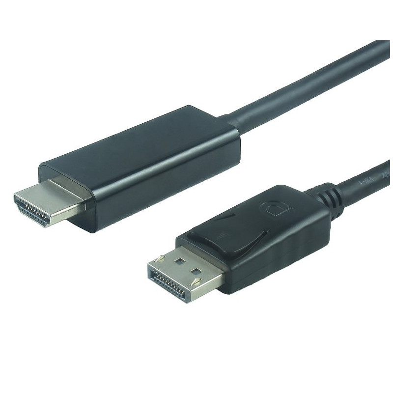 PremiumCord DisplayPort na HDMI kábel 5m M/M