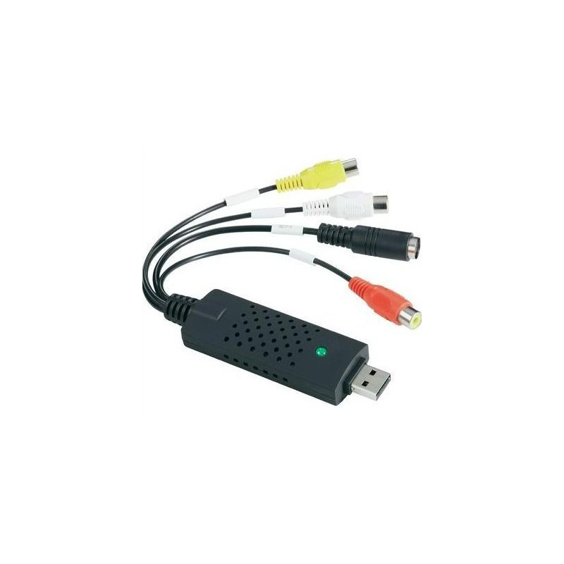PromiumCord USB 2.0 Video/audio grabber pre zachytávanie záznamu, 30fps, vr. softvér