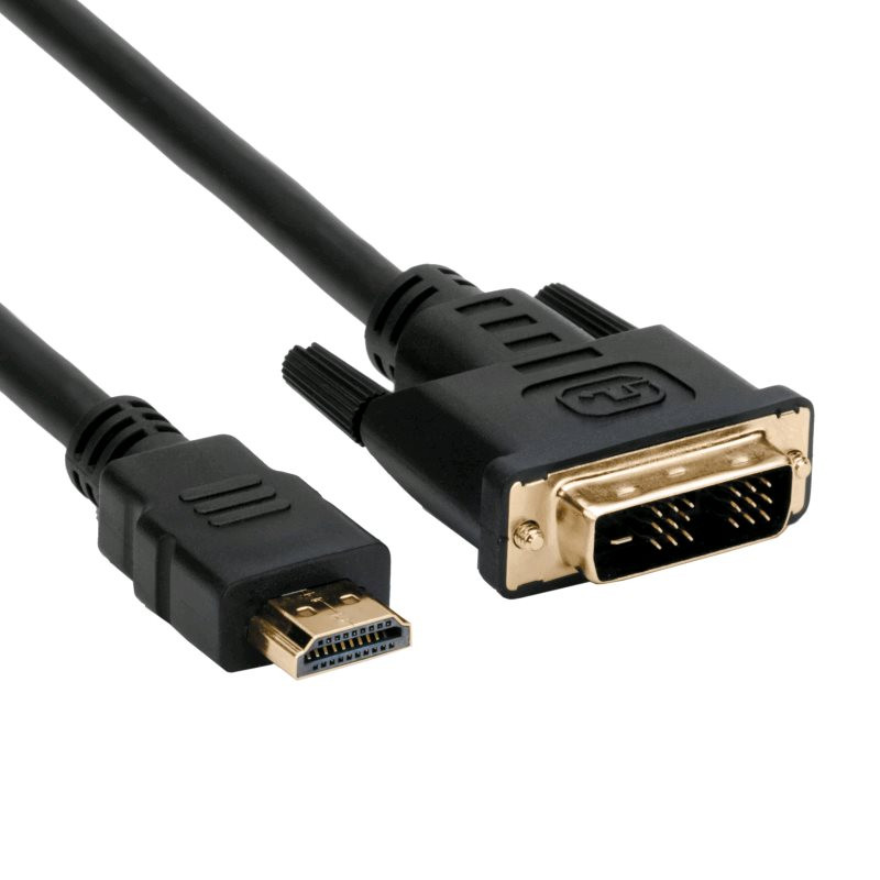Kabel C-TECH HDMI-DVI, M/M, 1,8 m