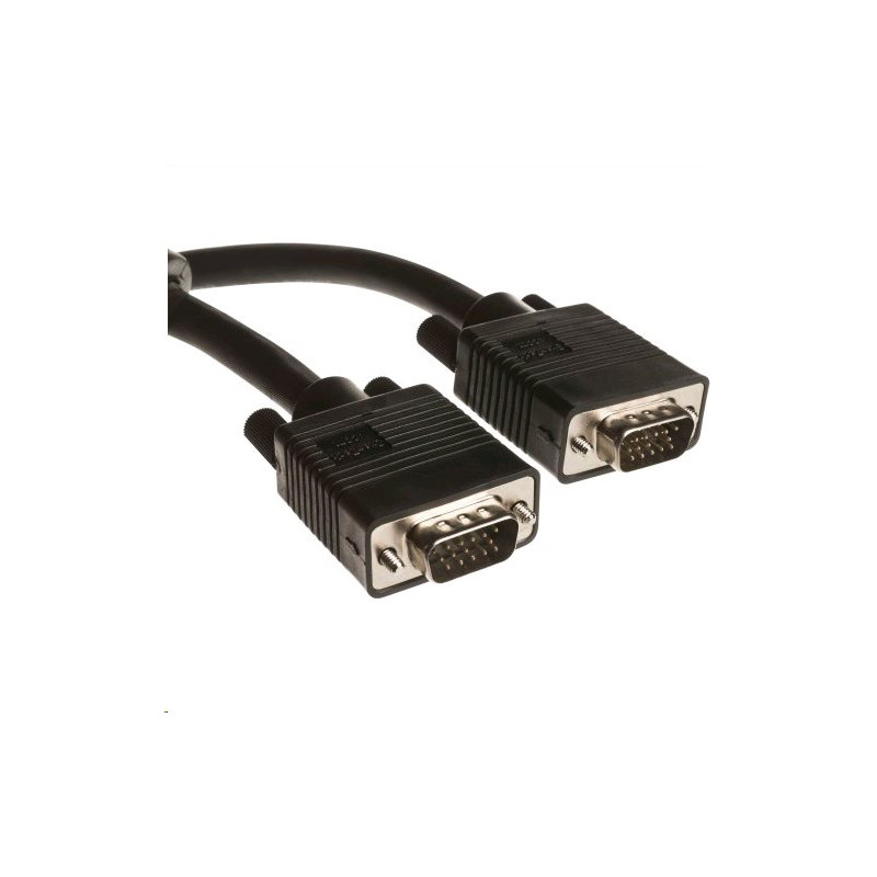 Kábel C-TECH VGA, M/M, tienený, 1,8m