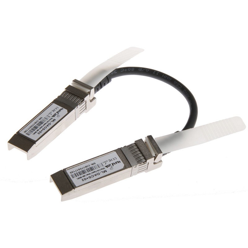 MaxLink 10G SFP+ DAC kábel, pasívny, DDM, cisco comp., 0,2m