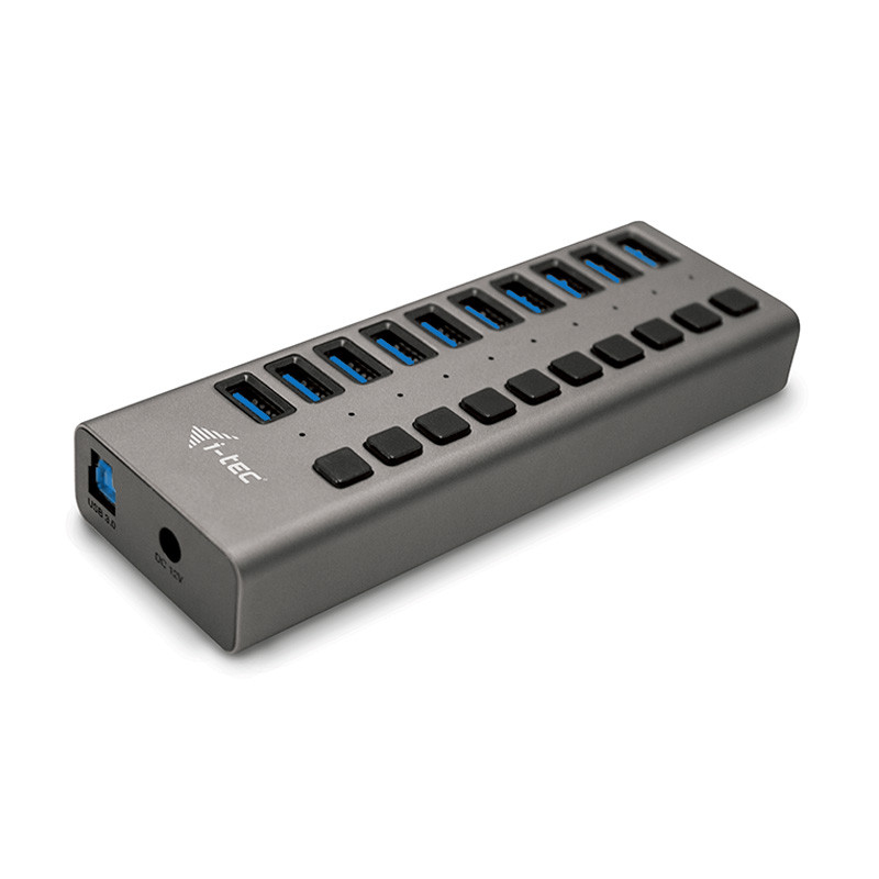i-tec USB 3.0 Charging HUB 10 port + Power Adapter 48W