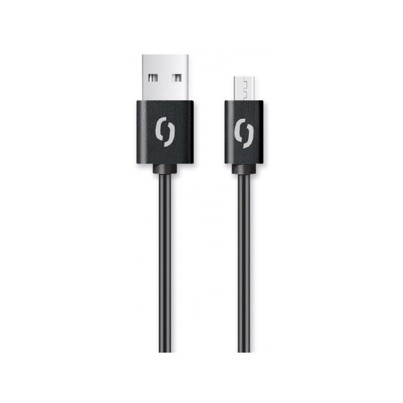 ALIGATOR Dátový kábel 2A, Micro USB čierny
