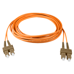 Optický patch kábel duplex SC-SC 50/125 MM 3m OM3