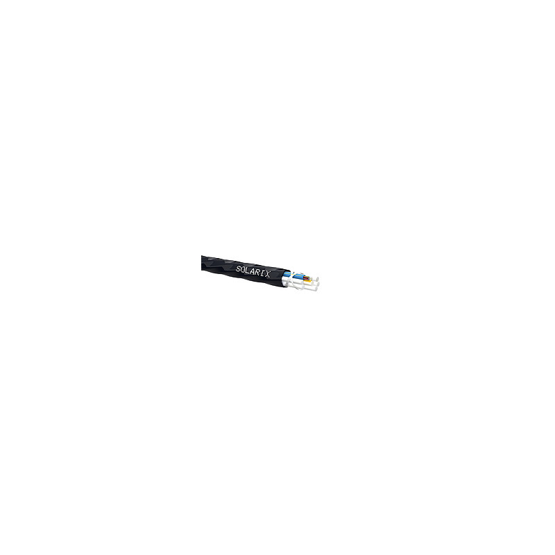 Zafukovací kábel Micro 12vl 9/125 HDPE Fca čierny, cena za meter