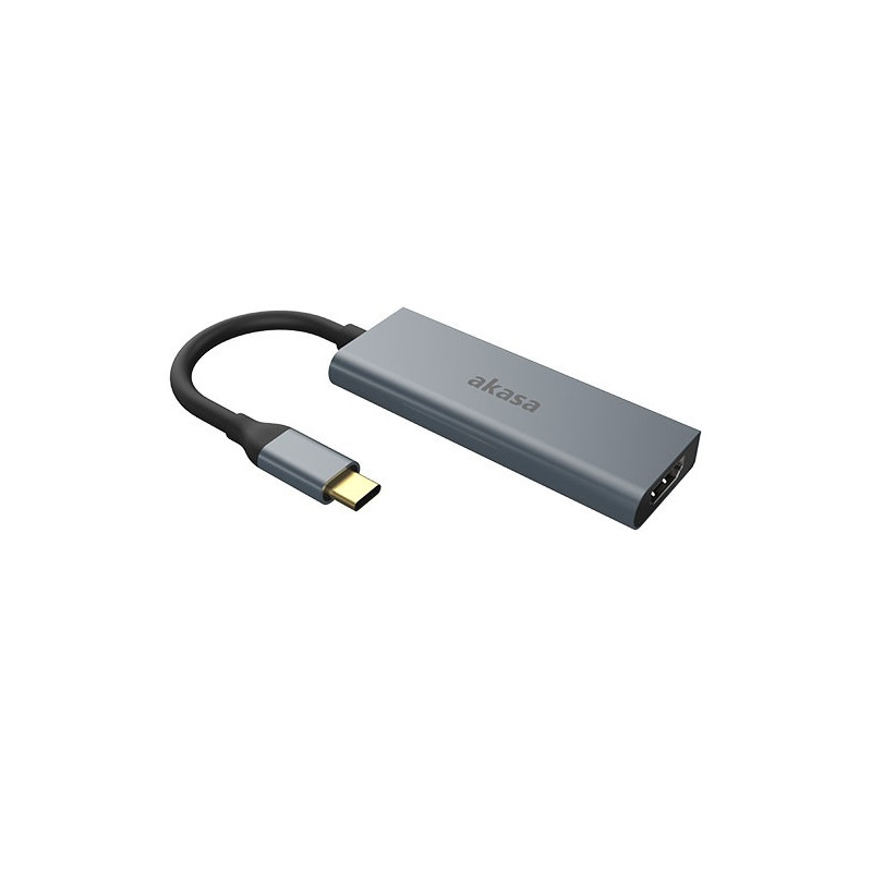 AKASA - externý USB hub - USB type-C s HDMI