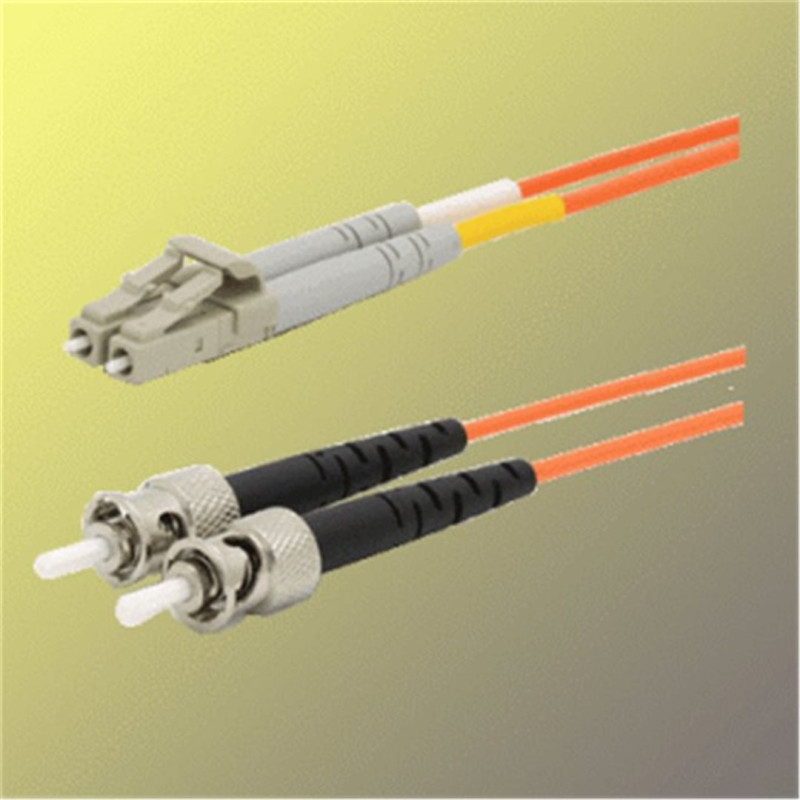 Optický patchkábel duplexný, LC-ST 9/125um SM, 40m, OS2