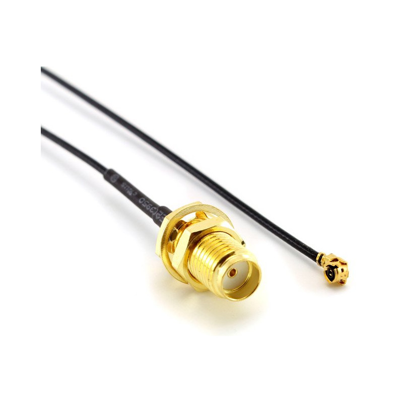 MikroTik Pigtail ACSMAUFL 15cm, U.FL - SMA Female