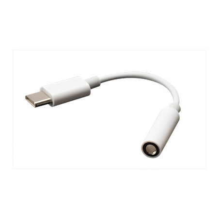 AKASA - adaptér Type-C na 3.5 mm headphone jack