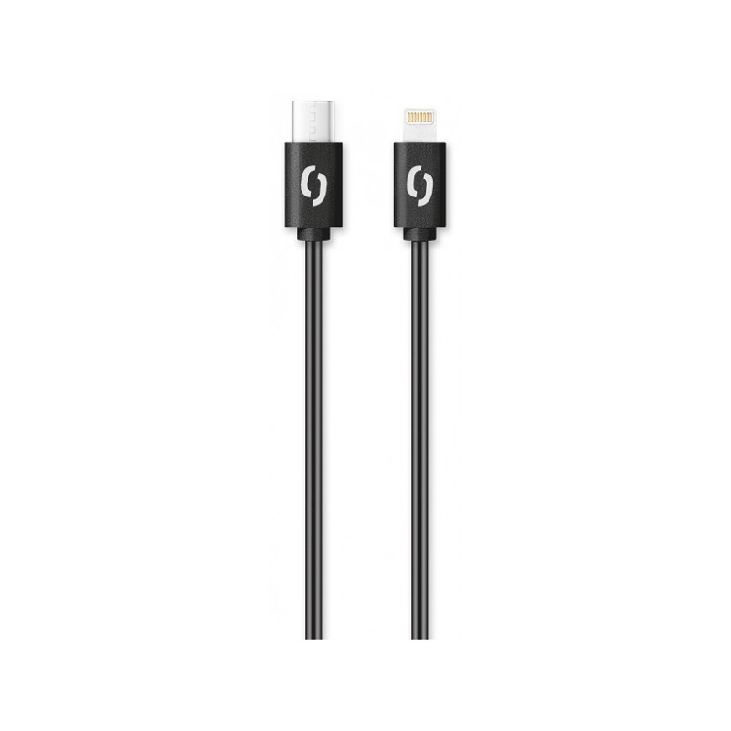 ALIGATOR Dátový kábel POWER 3A, USB-C/lightning čierny