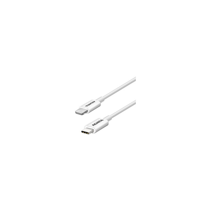 ADATA kábel USB-C na Lightning biely