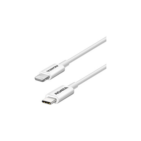 ADATA kábel USB-C na Lightning biely
