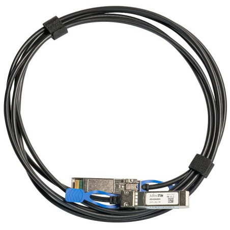 MikroTik XS+DA0001 - SFP/SFP+/SFP28 DAC kábel, 1m